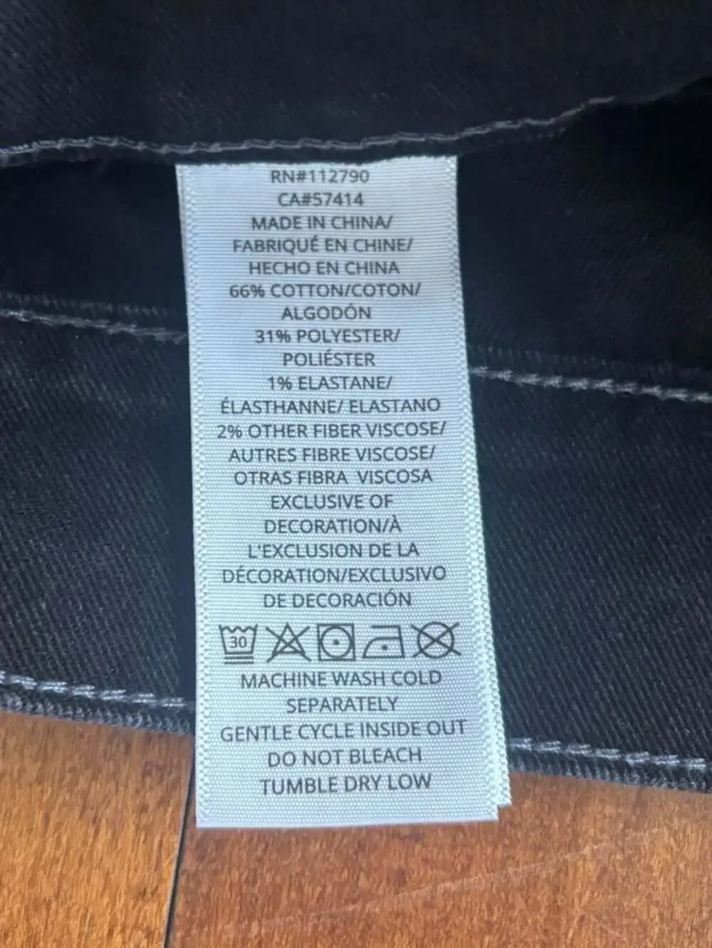 True Religion Ricky Relaxed Straight Men's Black Jeans, Size 36
